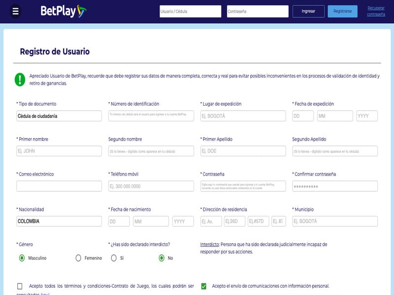 make a deposit at Betplay Casino and play Aviator