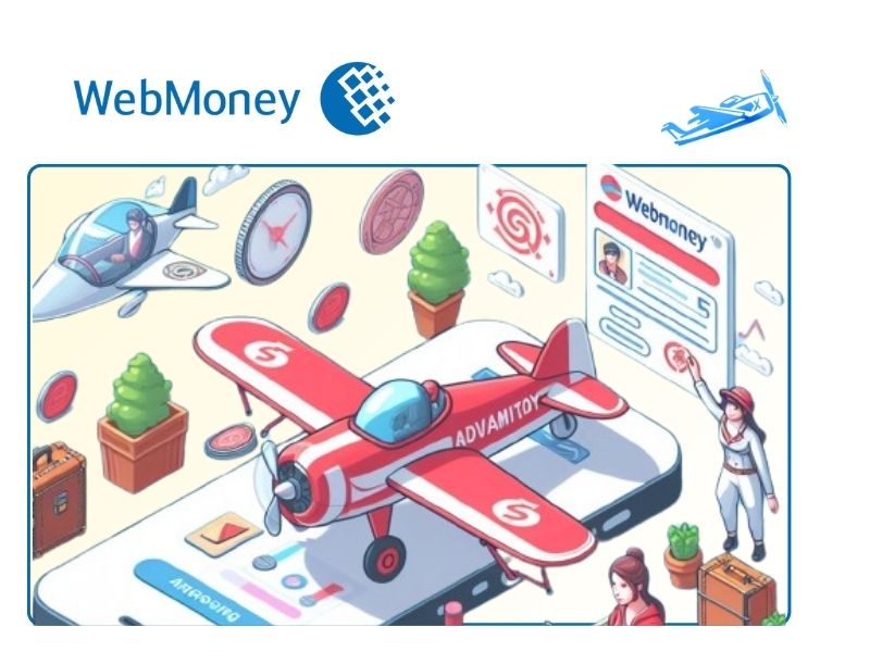 Réapprovisionnement du solde dans les casinos en ligne utilisant Webmoney pour jouer à Aviator