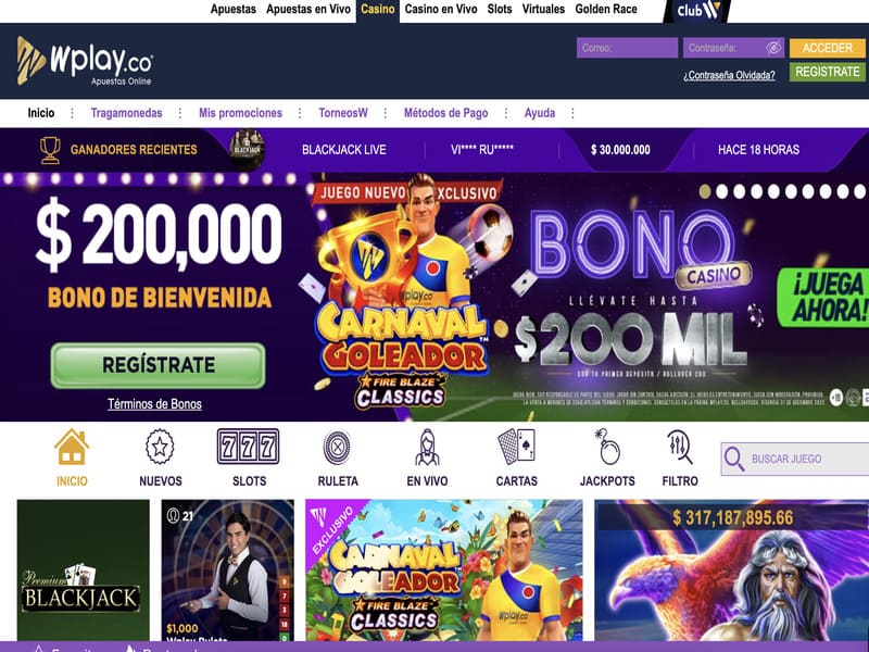 Les principales raisons de choisir le site officiel du bookmaker et du casino Wplay pour parier chez Aviator
