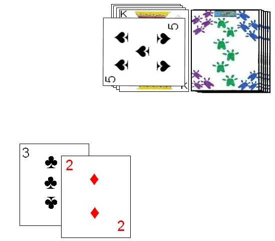 A player can knock with a count of five or less A player can knock with a count of five or less