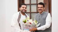 Rohit Sharma and Devendra Fadnavis (Photo Credit - X-Platform)
