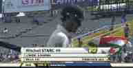 Mitchell Starc missed a century by just 1 run