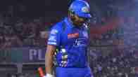 Rohit Sharma departs early in the qualifier against the Punjab Kings