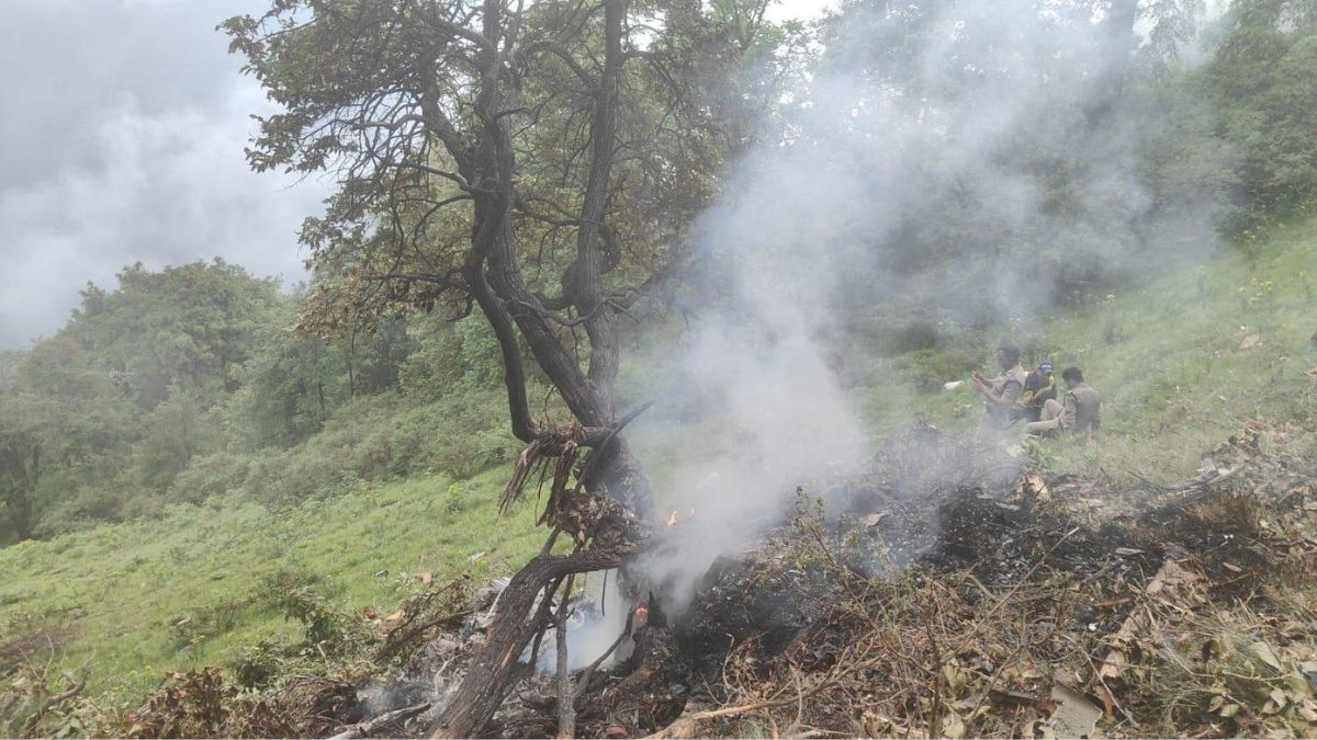 Uttarakhand: Helicopter Going To Kedarnath Crashes Near Gaurikund, 5 Dead