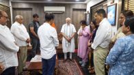 'We Worked Shoulder To Shoulder' PM Modi Meets Family Of Ex- Gujarat CM Vijay Rupani Who Died In Plane Crash