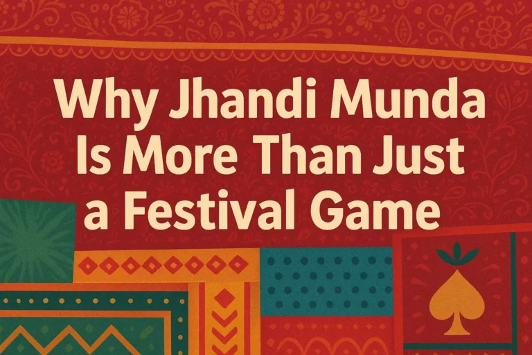 Why Jhandi Munda Is More Than Just a Festival Game